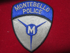 Sleeve badge Montebello Police