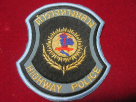 Sleeve badge Highway Police.