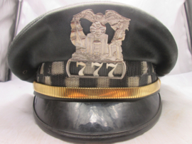 American police cap Chicago City Police original piece rare. Amerikaanse politie pet Chicago bijzonder stuk. Originele pet, moeilijk te vinden nu in Amerika.