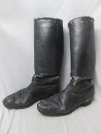 German officers boots. Duitse officiers laarzen, compleet met het originele beslag.