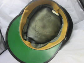 Dutch police cap. Oud model Rijkspolitie pet jaren 40/50