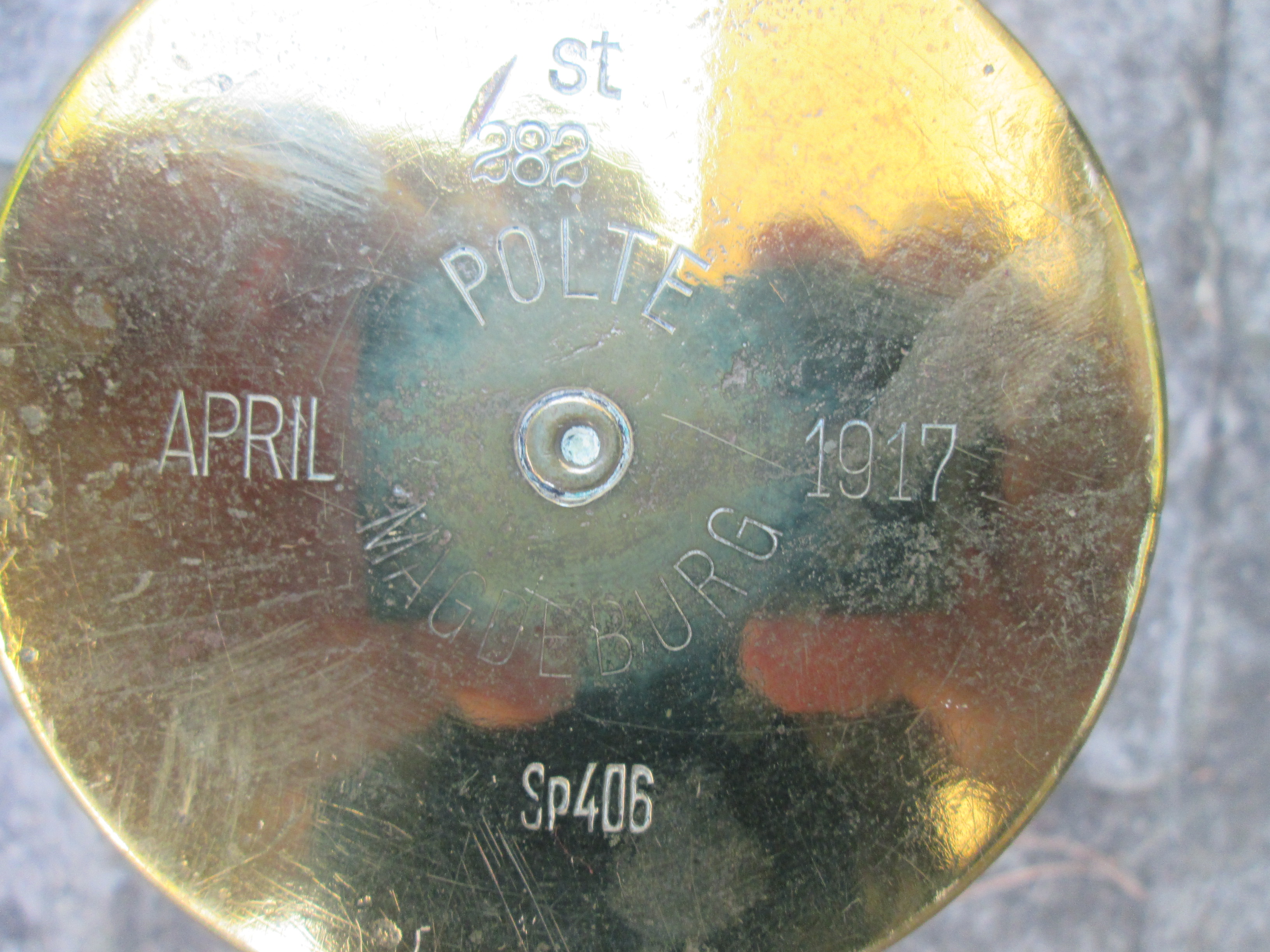 Duitse huls april 1917 Magdenburg.