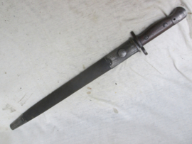 British bayonet Model 1907, nicely marked. Engelse bajonet Lee Enfield geweer uitgifte 6- 1913. licht gebruikte staat.