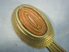 Nederlandse cocarde voor laag model kepie, manschap, klein model WO1,