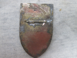 German tinnie, rally badge, Duitse tinnie, NSDAP Kreis Niederberg, Kreistagungswoche  15- 21 März 1937 without pin. zeldzame tinnie, helaas zonder pin kom je niet vaak tegen. mooi gemarkeerd.