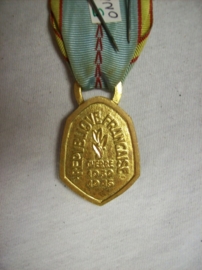 French liberation medal. Franse bevrijdingsmedaille