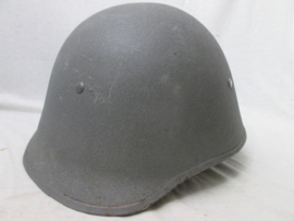 Danish  steel helmet M-1923 civil defence. Deense staalhelm model 1923 welke gebruikt werd door de Civiele bescherming in WO2.