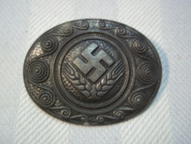 German female RAD badge. Duitse broche RAD vrouwen met maker.