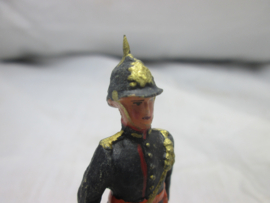 DURSO toysoldier Dutch Royal Marines. Speeldgoed soldaatje Nederlandse marinier met piekhelm.