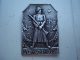 Swiss badge Weihnachten 1939. Zwitsers speldje 1939 Kerstmis.
