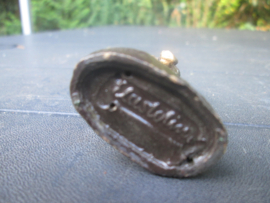 ELASTOLIN marching Belgium soldier, marcherende belgische soldaat.