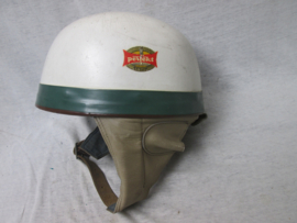 East- Germany motor helmet civilian. PERFEKT- BERLIN. Motorhelm uit de jaren 50-60 uit het voormalige DDR. mint staat mooi tijdsbeeld.