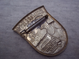 German tinnie, rally badge. Duitse tinnie Gaufest RfL Karlsruhe 21-28 juli 1935.