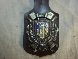 French badge firedepartment, Franse borsthanger pompier, brandweer