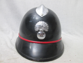 Belgium police helmet 1940-1950 Belgische helm van de RIJKSWACHT, maker LEVIOR, zeer nette staat.