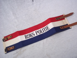 RIJKSPOLITIE armband, jaren 50 mint staat.