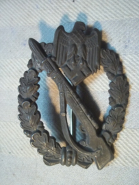 German Infantry Assault badge no maker. Duits Infanterie Aanvals insigne zonder maker mooie staat.