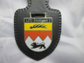German police badge, Duitse politie borsthanger LPD Stuttgart I. Polizei Stuttgart.