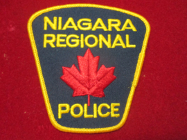 Sleeve badge Canada. Niagara Regional Police