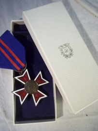 Nederlandse brandweermedaille 12,5 jaar trouwe dienst