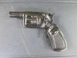 German toy pistol. Duits blikken pistooltje speelgoed voor- oorlogs DRP.