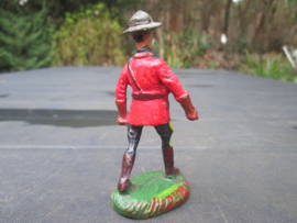 DURSO Canadian mountain police. Canadese politie man in traditioneel uniform