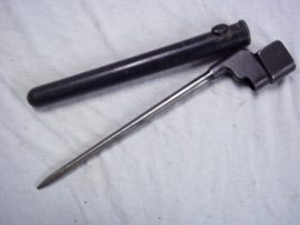 British spikebayonet without frog No4 Mark  II.Engelse spijkerbajonet zonder drager