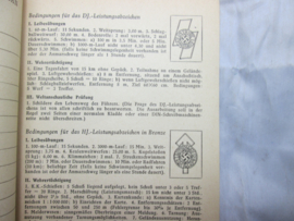 German instruction booklet of the Hitler/ Jugend HJ boekje met practische gegevens en tips 1943 DU UND DEINE HEER.