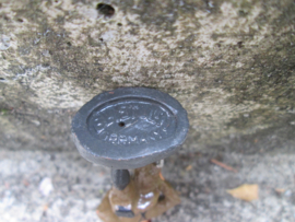 ELASTOLIN Belgium soldier officer with binocular Belgische officier met verrekijker. zeer goede staat.