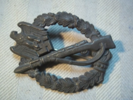 German Infantry Assault badge no maker. Duits Infanterie Aanvals insigne zonder maker mooie staat.