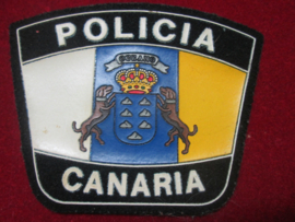 POLICIA  CANARIA police sleeve badge