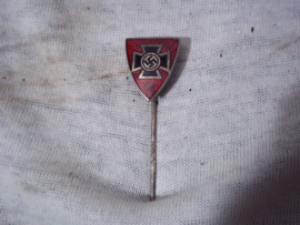 German pin Kuyffhauserbund first model nicely marked. Duitse draagspeld oorlogs veteranen