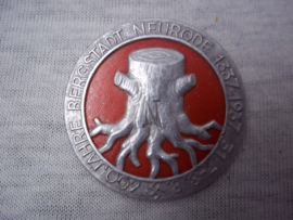 German tinnie rally badge, Duitse tinnie 600 JahreBergstadt Neurode 1337-1937 . met ingedrukte N.