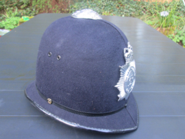 British Bobby helmet Metropolitan Police. Bobbyhelm politie.