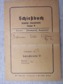 Wehrmacht schiessbuch.