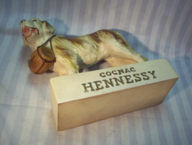 Advertising item Hennessy Cognac reclame beeld van plastik of rubber, Hennessy Cognac