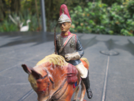 ELASTOLIN British life- guard. Engelse officier van de life guards op paard, goede staat.