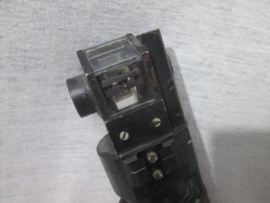 German tank sight Pz.B.W.F. 8. Duitse kijker in de originele kleur met Waffen ambt Abnahme stempels Wehrmacht Panzer Beobachtungs Winkel Fernrohr. Optisch goed.