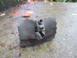 Metal gun HAUSSER, nicely marked. Metalen kanon van het merk HAUSSER TOP