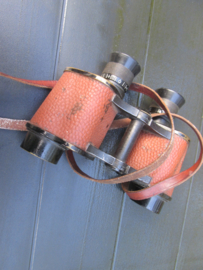 US binoculars. US Naval Gun Factory optical shop, Rochester NY, Signal Corps US Army. Amerikaanse verrekijker nette staat mooi gemarkeerd met leer bescherming.