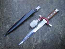 Swiss Army dagger. Zwitserse ponjaard sierdolk onderofficier mooi gemarkeerd in MINT staat.