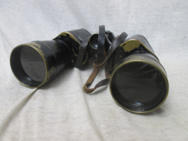 German Imperial Reichsmarine 7x50 binocular made by VOIGHTLÄNDER, Braunsweig, marked with the crest of the German Imperial Kriegsmarine. Duitse marine kijker helder zicht, N voor Nordsee, TOP kijker mooi gemarkeerd.