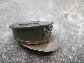 US sweetheart, US military cap with photo. US broche Amerikaanse pet officier luchtmacht embleem met foto van Amerikaanse politie agent leuk item, welke je niet vaak tegenkomt.