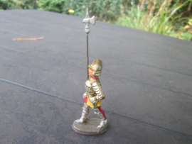ELASTOLIN Knight, ridder met lans speer. goede staat