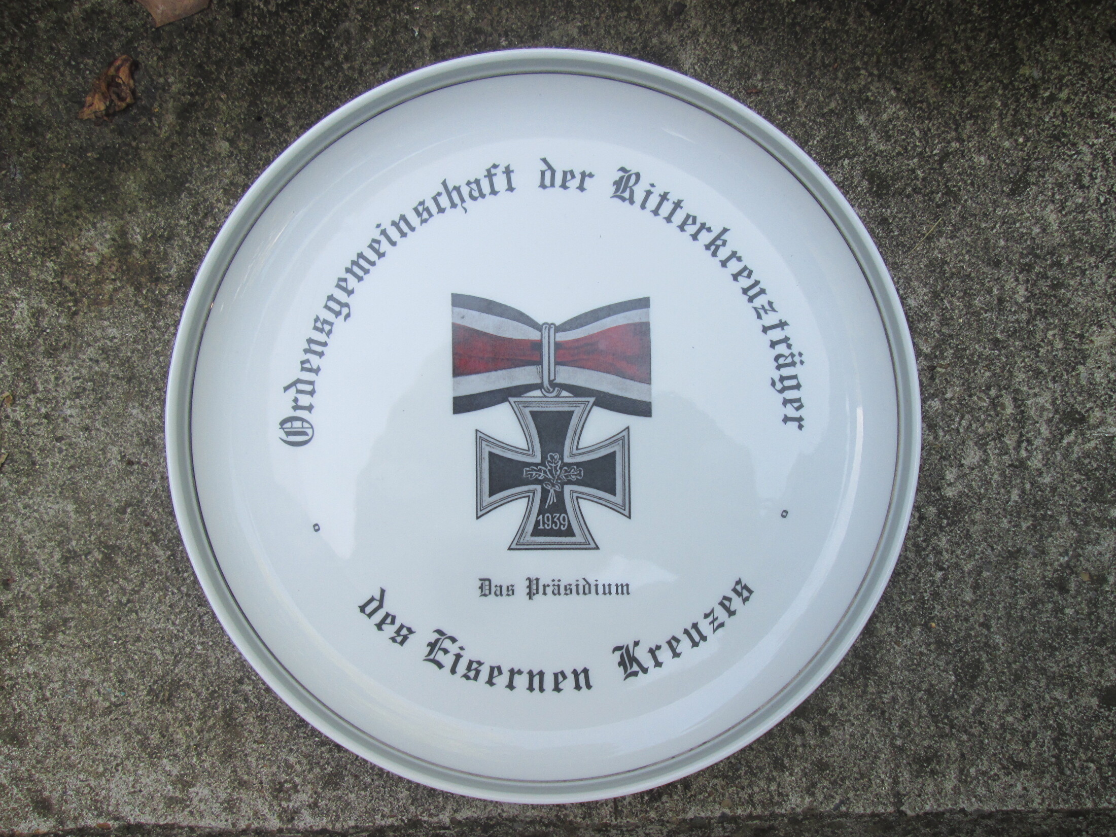 Wandbord ritterkreuztrager