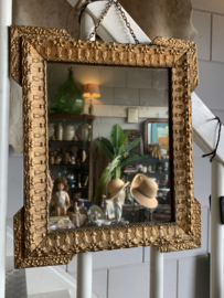 Franse spiegel bois doré