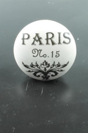 Kastknop van porselein “Paris”
