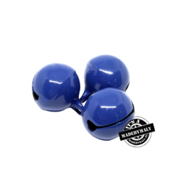 Gesloten belletje 13 mm. blauw - per stuk