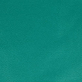 100% acryl vilt  -  blauwgroen 014  * 20x30 cm.