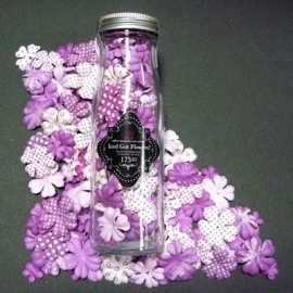 Primaflowers set 43 * Purple - 20 bloemen